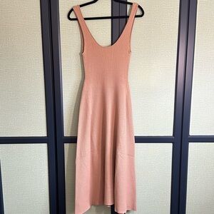 Who What Wear Sleeveless Scoop Neck Cable Knit Midi Sweater Dress, NWT, Size M